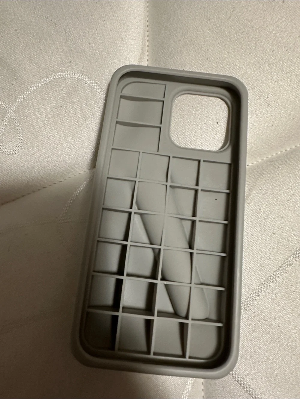 RHODE Silicone iPhone Case in Light Gray